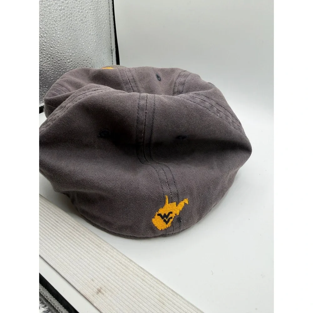 West Virginia Mountaineers Hat The Franchise Twins Enterprise Gray Fitted Medium